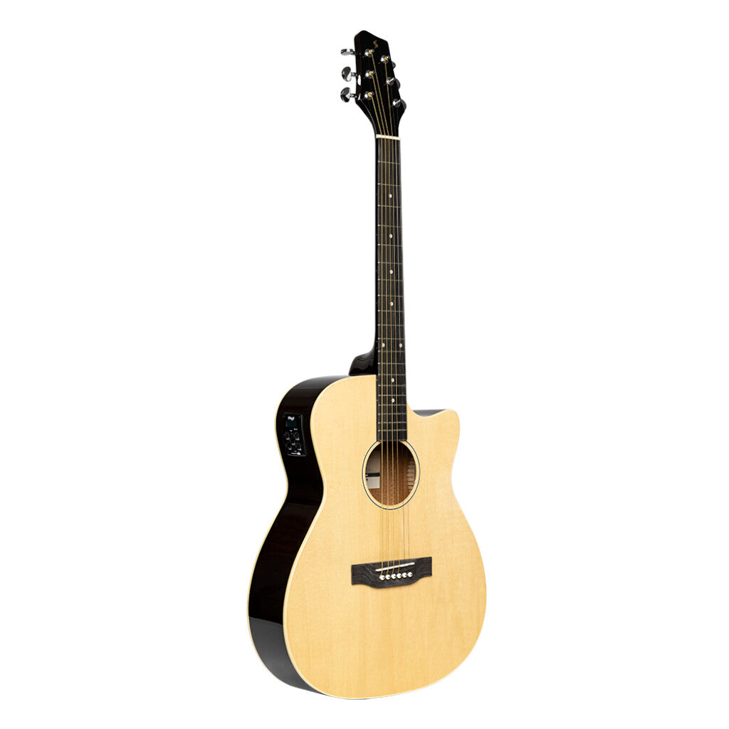 SA35ACE NAT - Cutaway acoustic-electric auditorium guitar, natural colour