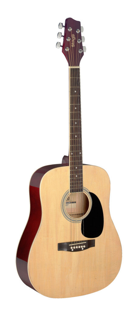 SA20D 1/2 N - 1/2 natural dreadnought acoustic guitar with basswood top