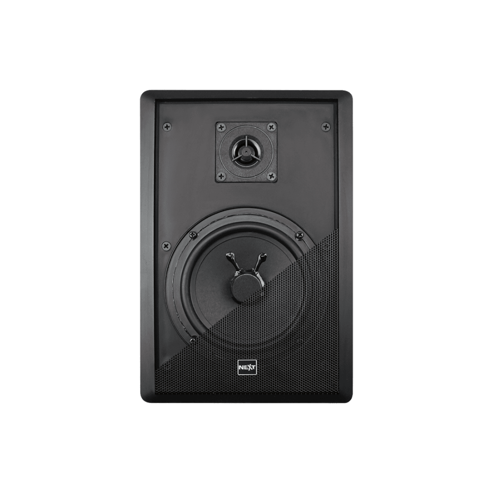 W5F - 5" ULTRA SLIM WALL SPEAKER, BLACK (PAIR)