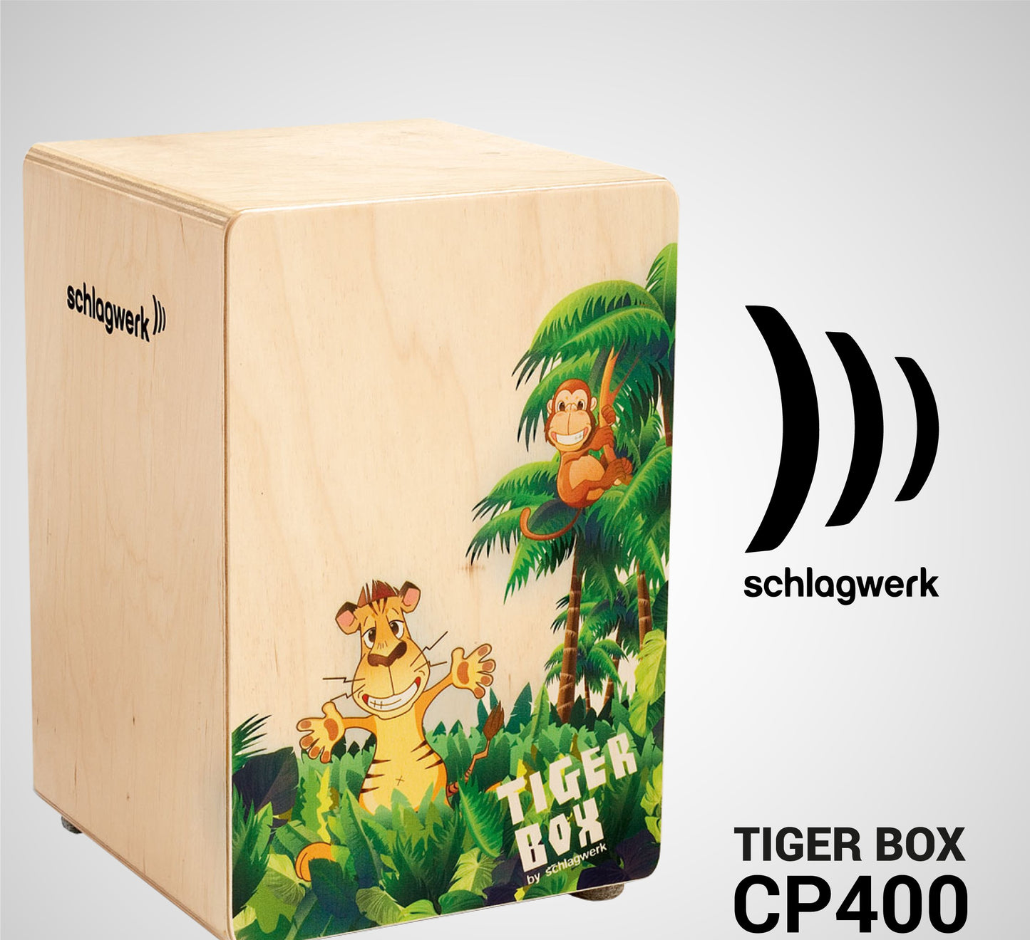 CP400 - Tiger Box - Kids & Junior Cajon