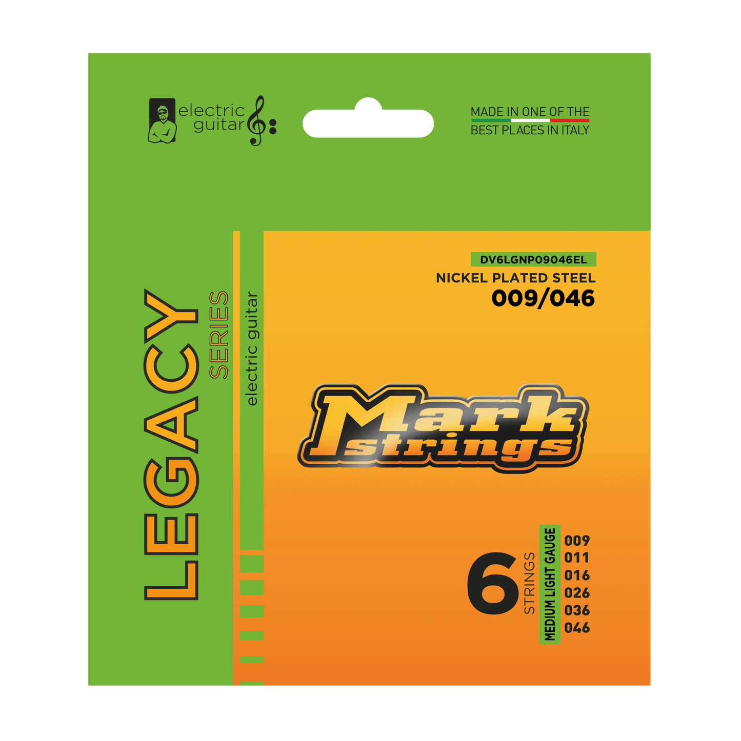 Markbass LEGACY 009 011 016p 026 036 046 - Electric Guitar Strings