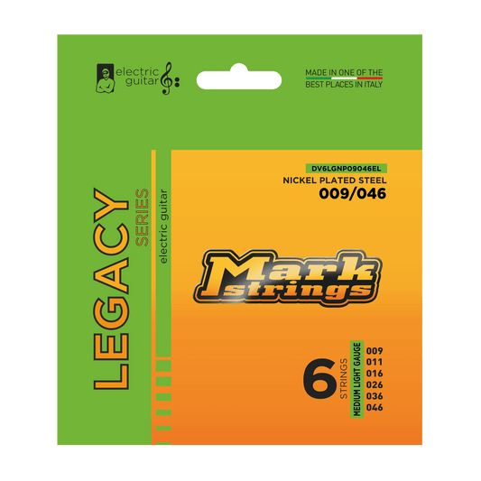 Markbass LEGACY 009 011 016p 026 036 046 - Electric Guitar Strings
