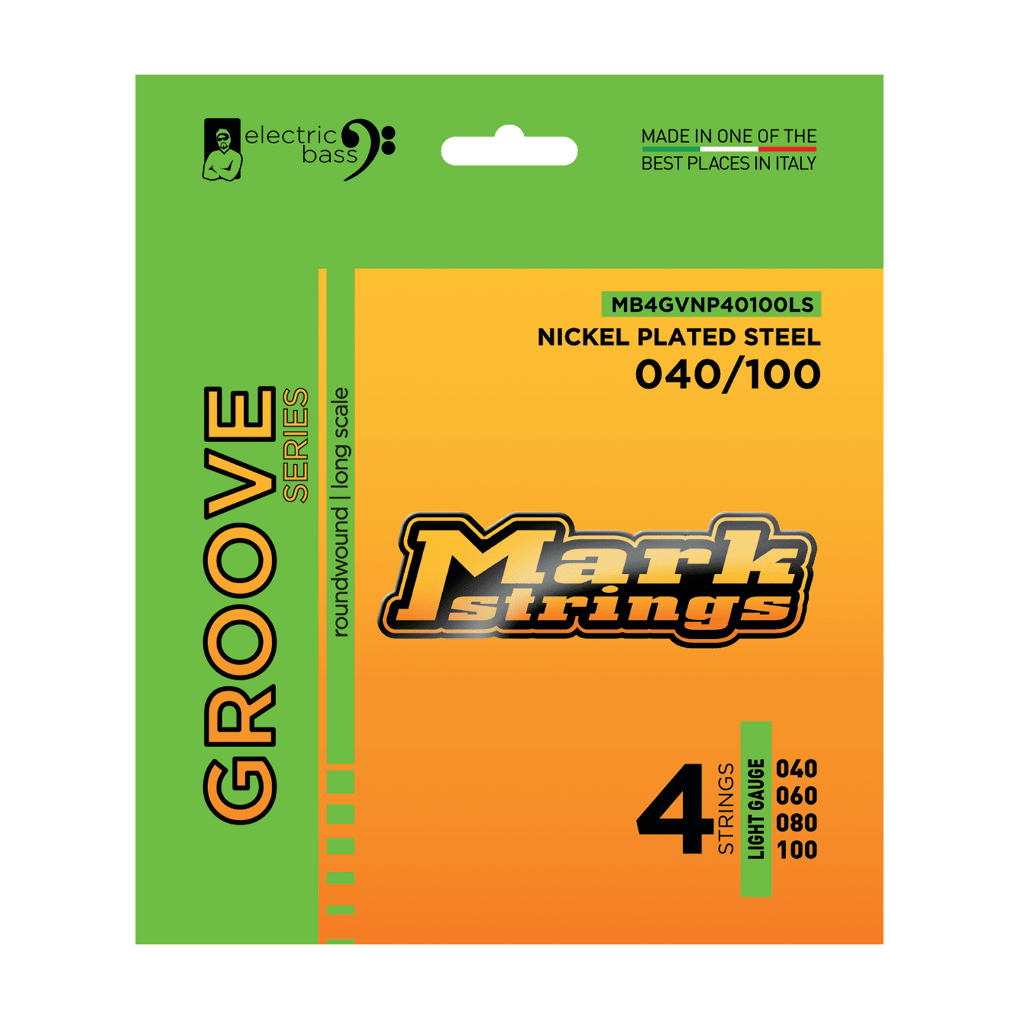 Markbass GROOVE -040 060 080 100 - Bass Guitar Strings