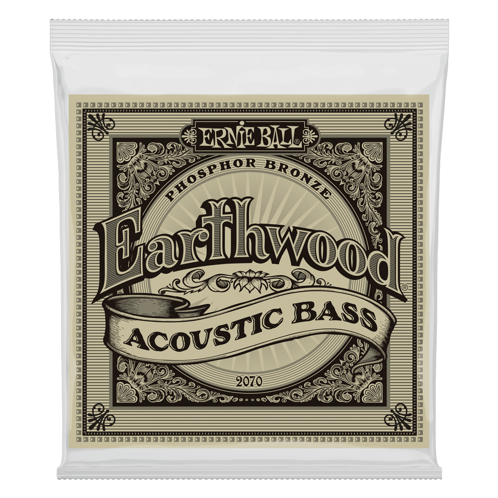 P02070 - EARTHWOOD PHOSPHOR BRONZE ACOUSTIC BASS STRINGS 45-95 GAUGE