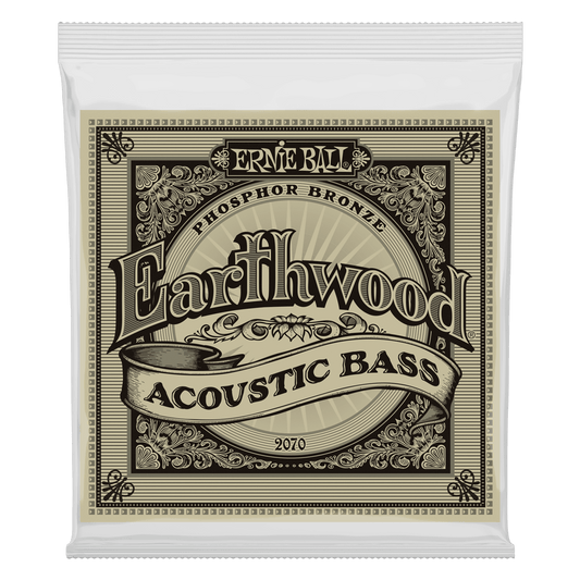 P02070 - EARTHWOOD PHOSPHOR BRONZE ACOUSTIC BASS STRINGS 45-95 GAUGE
