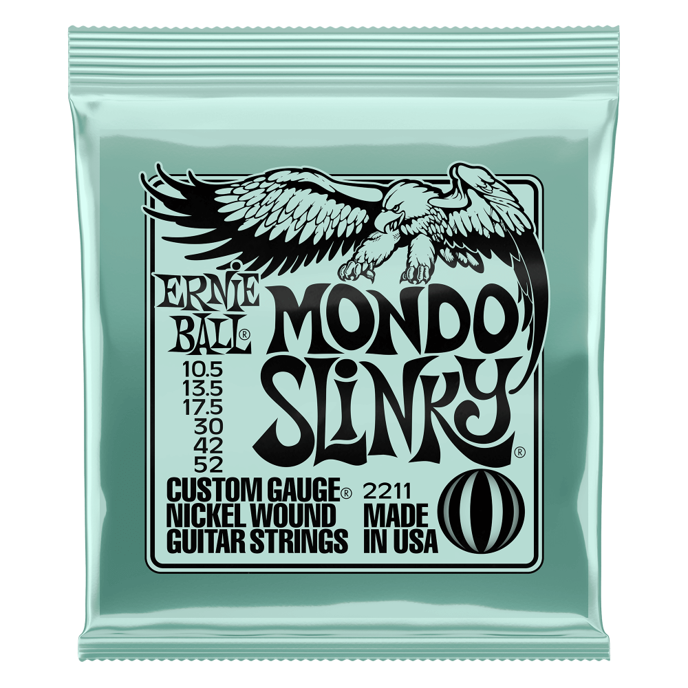P02211 - MONDO SLINKY NICKEL WOUND ELECTRIC GUITAR STRINGS 10.5-52 GAUGE