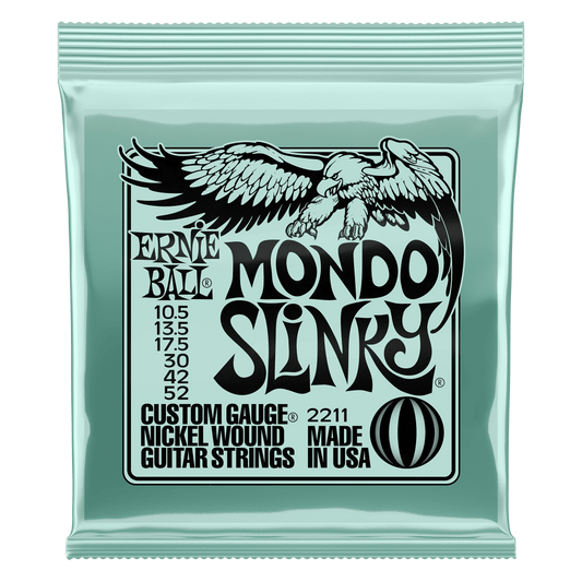 P02211 - MONDO SLINKY NICKEL WOUND ELECTRIC GUITAR STRINGS 10.5-52 GAUGE