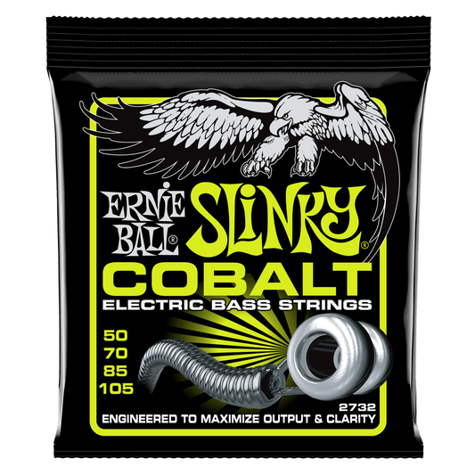 P02732 - REGULAR SLINKY COBALT ELECTRIC BASS STRINGS 50-105 GAUGE