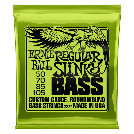 PO2832- REGULAR SLINKY NICKEL WOUND ELECTRIC BASS STRINGS 50-105 GAUGE