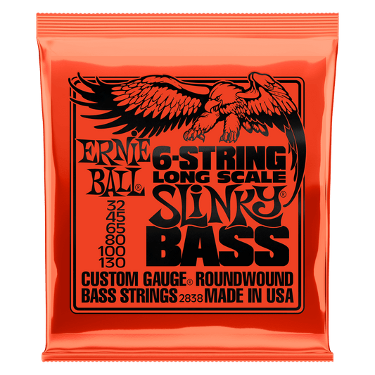 P02838 Long Scale Slinky Bass (6) 32-130