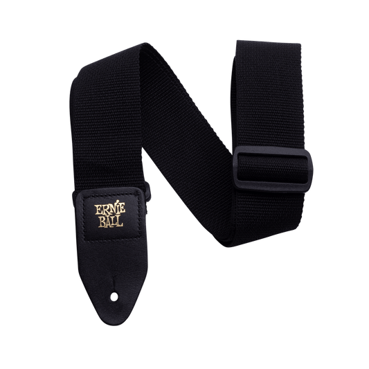 P04037 - POLYPRO GUITAR STRAP/BASS STRAP - BLACK