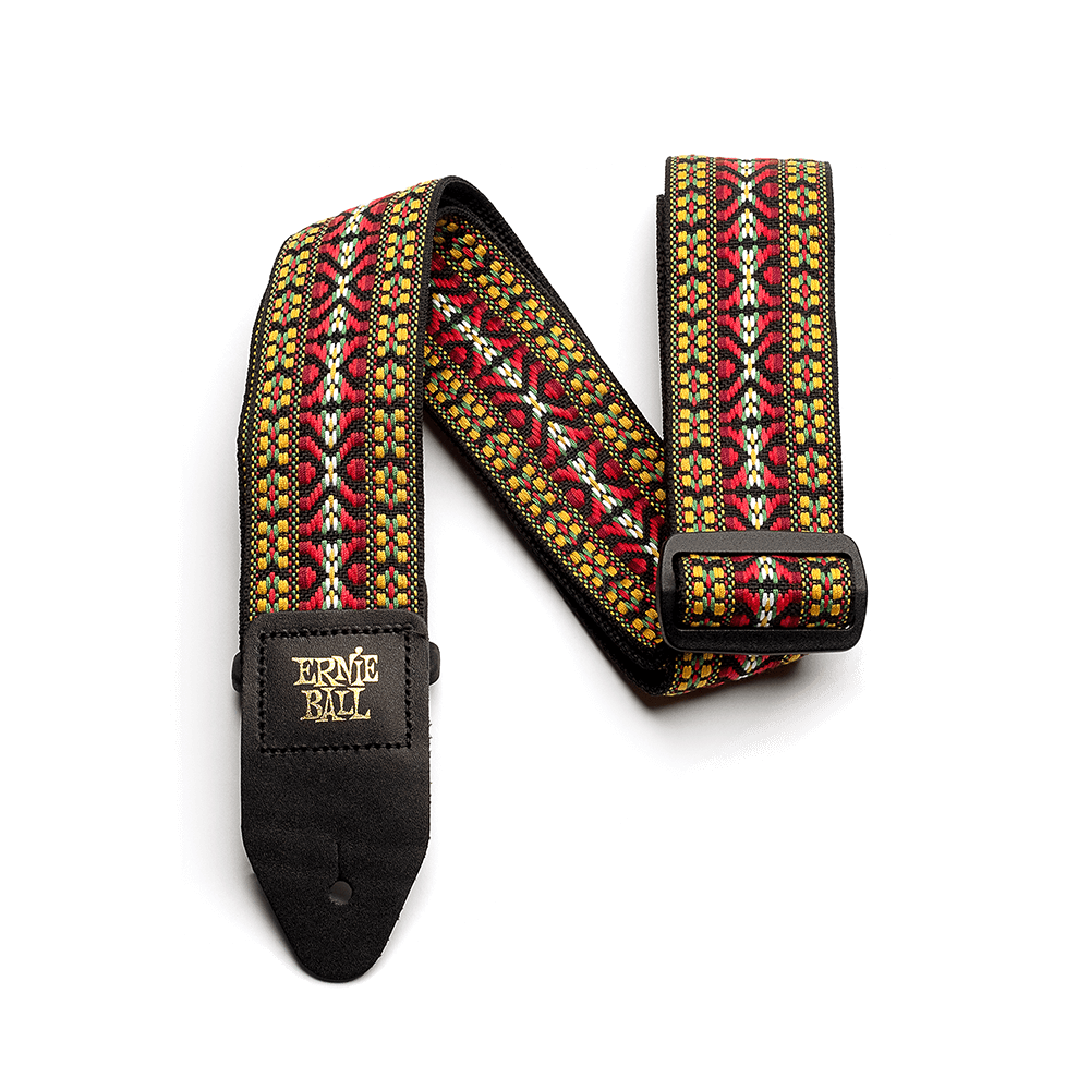 P04092 - CLASSIC JACQUARD GUITAR STRAP/BASS STRAP - CALIFORNIA WEAVE