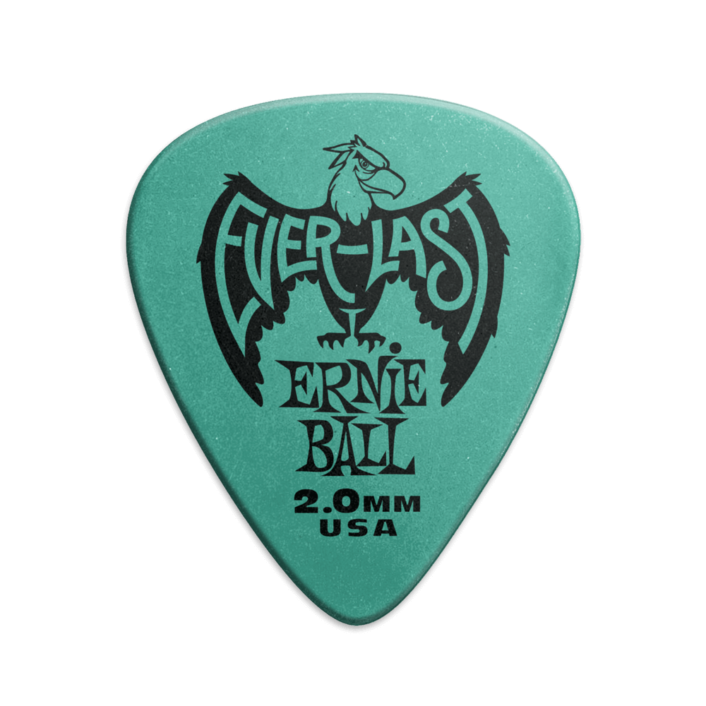 P09196 - EVERLAST PICKS - 2.0MM TEAL