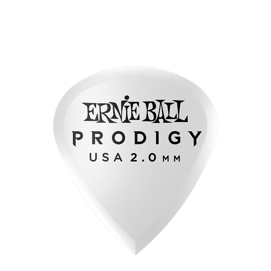 P09203 -     PRODIGY GUITAR PICKS - MINI 2.0MM WHITE