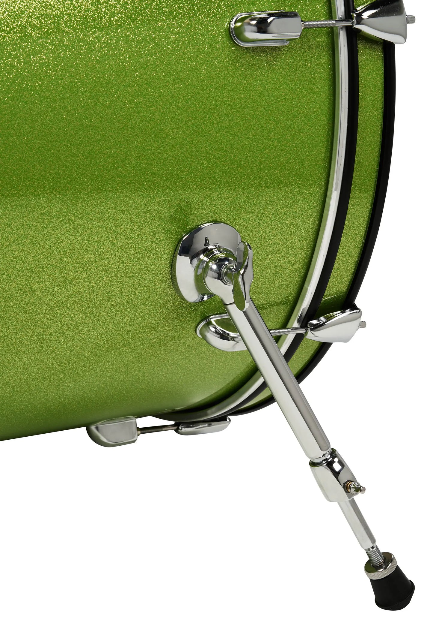 PDCE2215KTEL - PDP - CENTERstage Drum Set, 5pc, 22" (Electric Green Sparkle FinishPly)