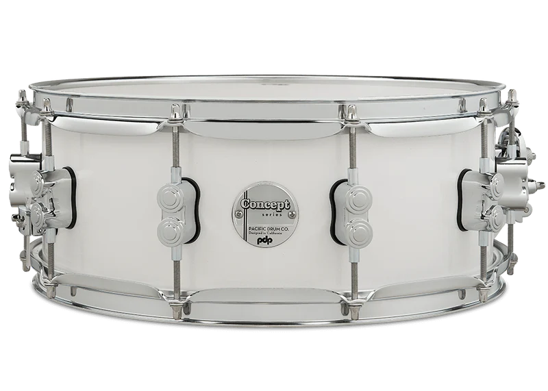 PDP Concept Maple Snare Drum - 5.5x14 Pearlescent White Lacquer