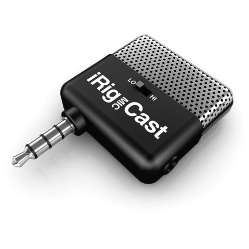 iRig Mic Cast Ultra-Compact Microphone for iOS/Android Devices
