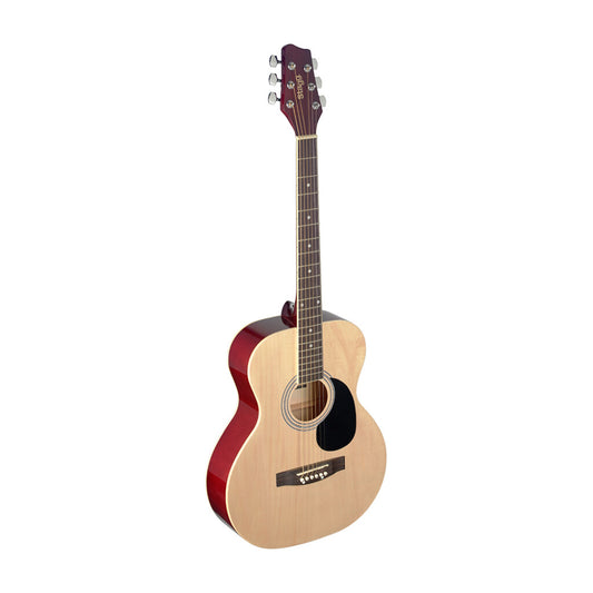 SA20A NAT - 4/4 natural-coloured auditorium acoustic guitar with basswood top