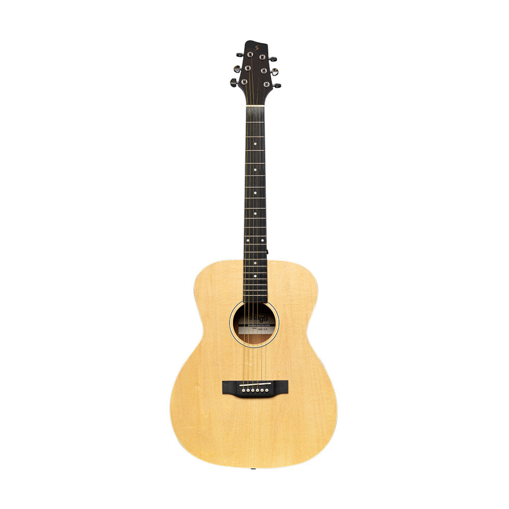 SA35 A-N - Auditorium guitar with basswood top, natural colour