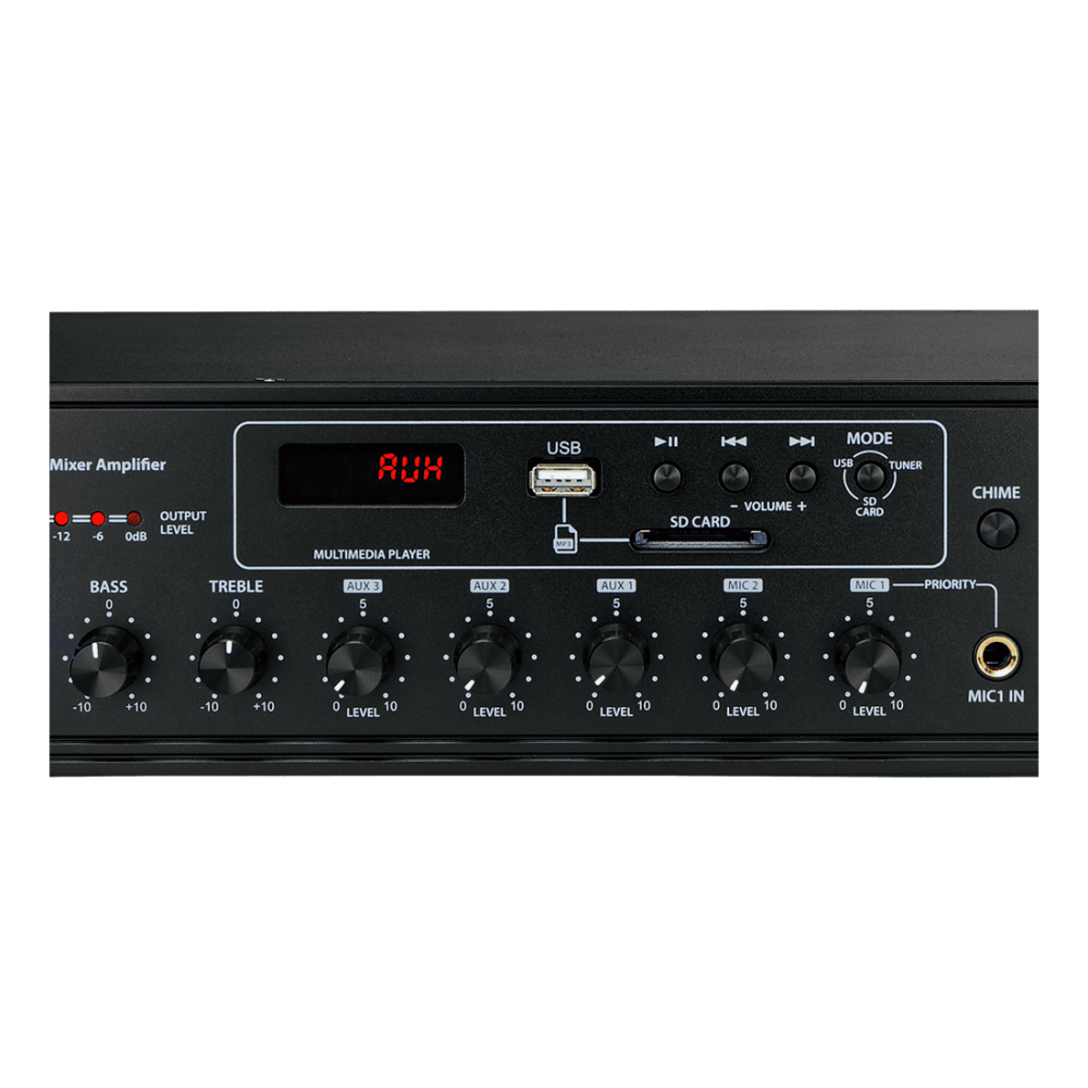 MX350 - 6 Zone Mixer Amplifier. 350W [100V|8Ω]