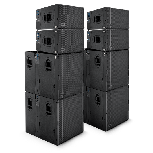 Next Pro Audio - LA Series - LA122A 2X2 Stacked Array System