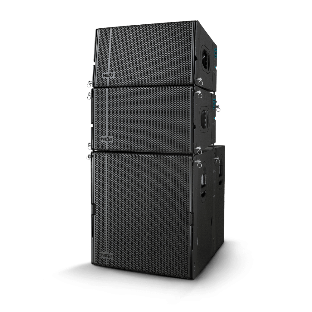 Next Pro Audio - LA Series - LA122A 2X2 Stacked Array System