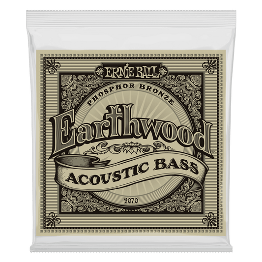 P02070 - EARTHWOOD PHOSPHOR BRONZE ACOUSTIC BASS STRINGS 45-95 GAUGE