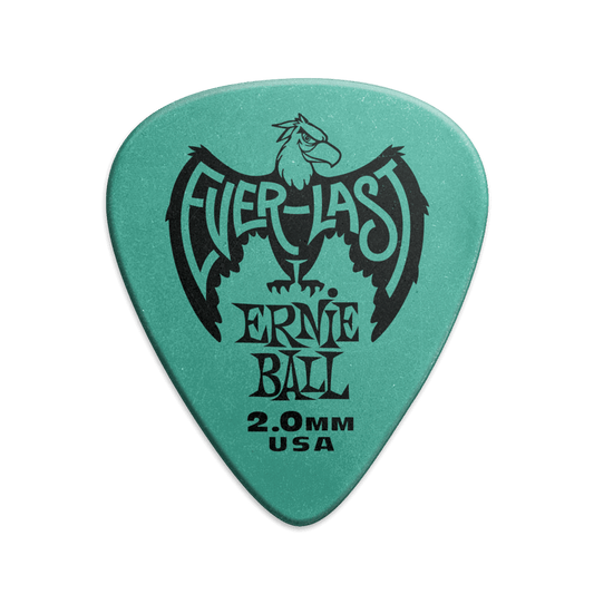 P09196 - EVERLAST PICKS - 2.0MM TEAL