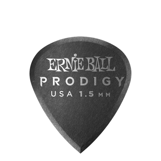 P09200 - PRODIGY GUITAR PICKS - MINI 1.5MM BLACK