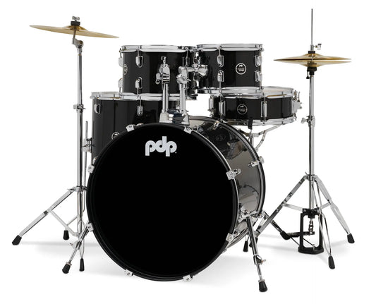 PDCE2215KTIB - PDP - CENTERstage Drum Set, 5pc, 22" (Iridescent Black Sparkle FinishPly)