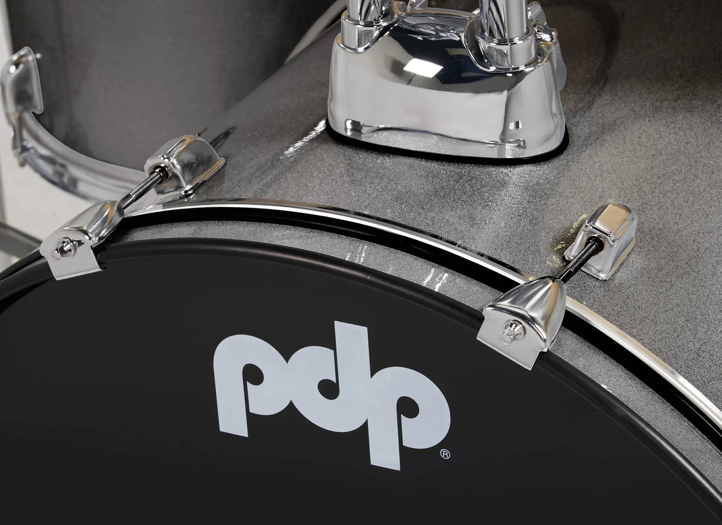 PDCE2215KTSS - PDP - CENTERstage Drum Set, 5pc, 22" (Sliver Sparkle FinishPly)