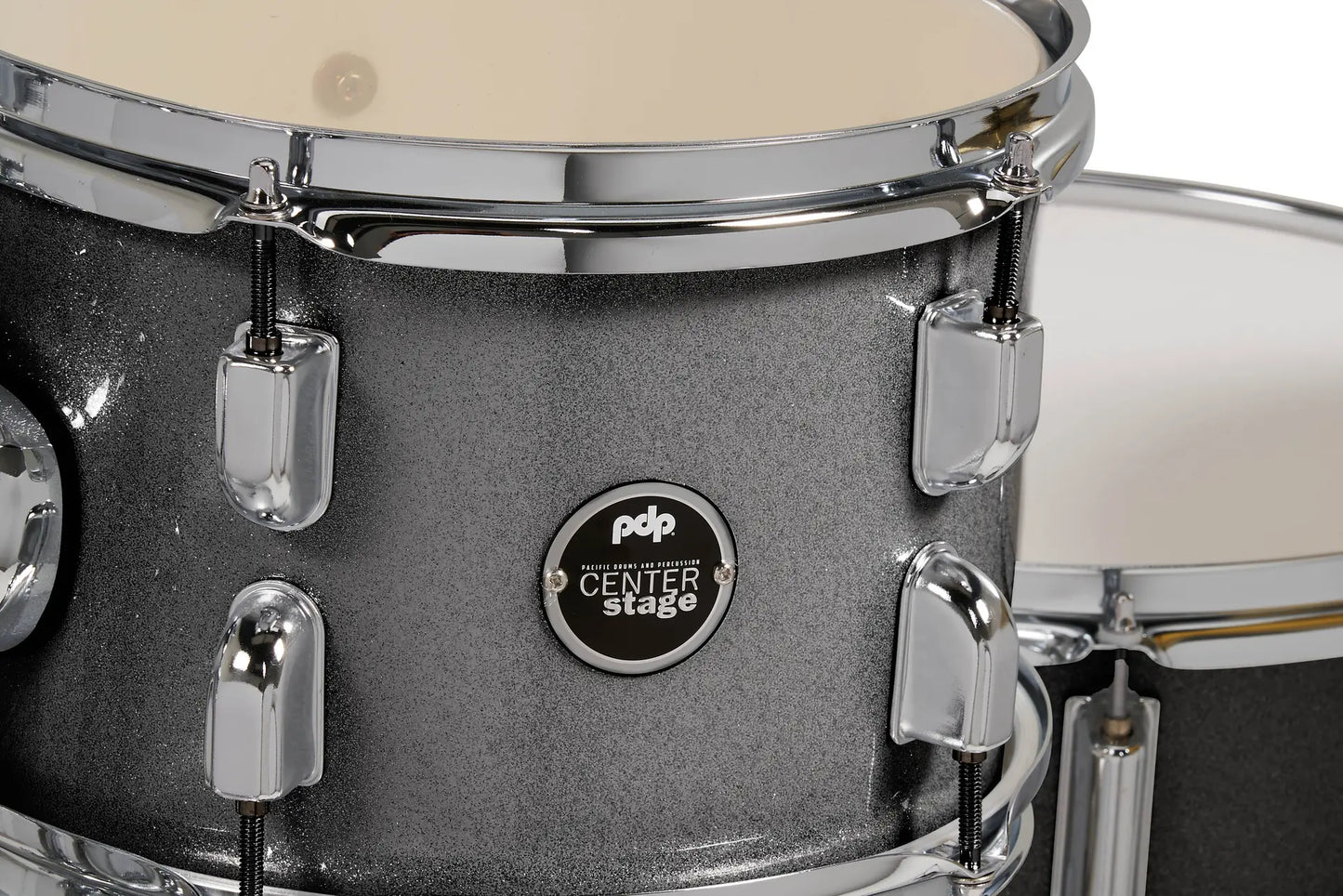 PDCE2215KTSS - PDP - CENTERstage Drum Set, 5pc, 22" (Sliver Sparkle FinishPly)