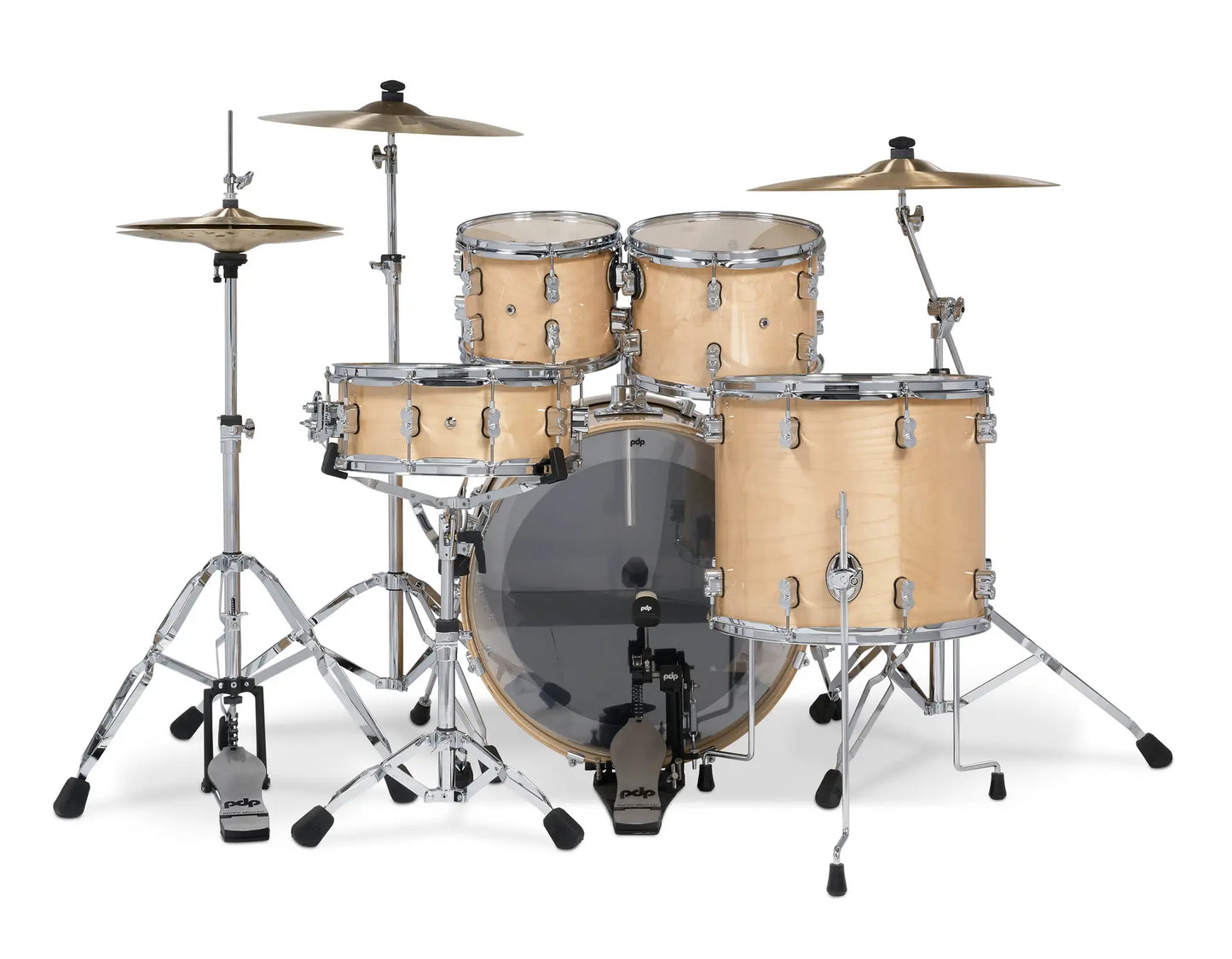 PDCM2215NA - Concept Maple Shell Pack, 5pc, 22" (Natural Lacquer)