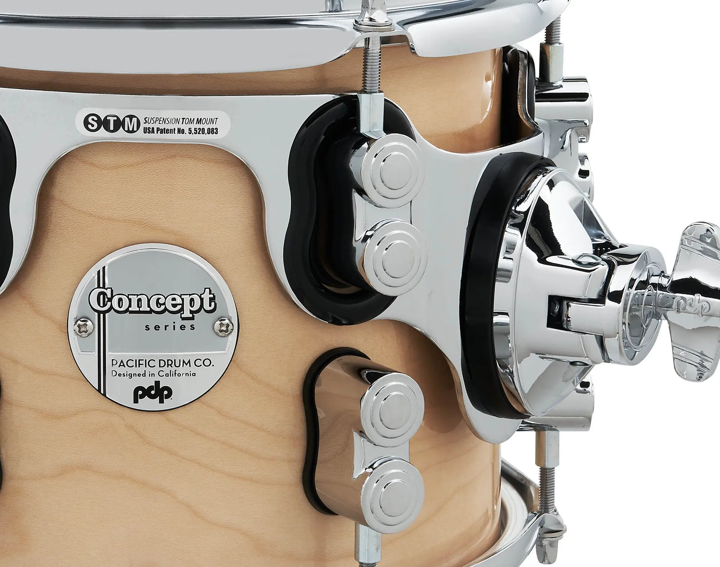 PDCM2215NA - Concept Maple Shell Pack, 5pc, 22" (Natural Lacquer)