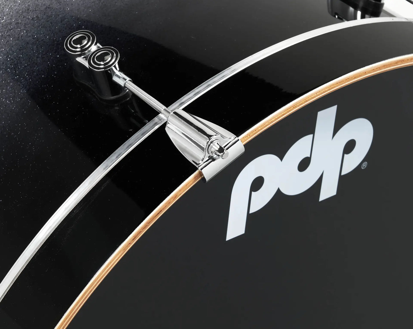 PDCM2215SB - Concept Maple Shell Pack, 5pc, 22" (Silvet to Black Fade Lacquer)