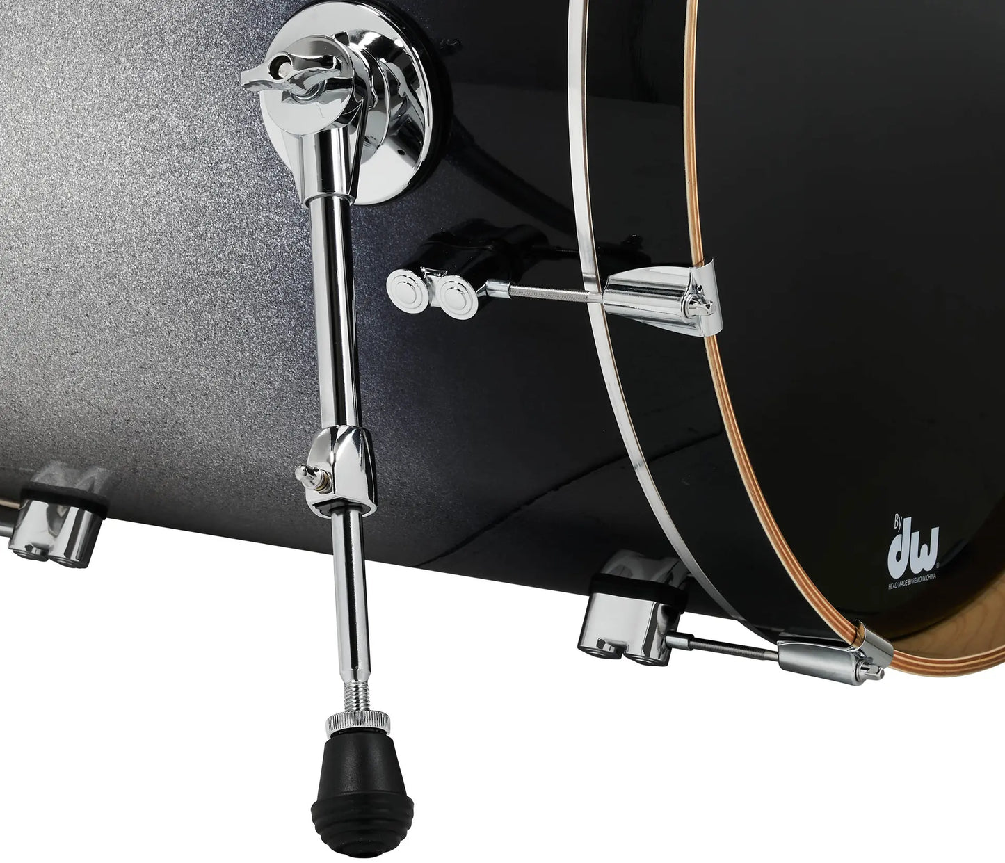 PDCM2215SB - Concept Maple Shell Pack, 5pc, 22" (Silvet to Black Fade Lacquer)