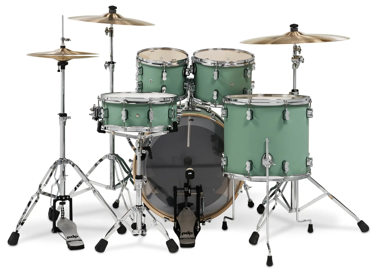 PDCM2215SF - Concept Maple Shell Pack, 5pc, 22" (Satin Seaform FinishPly)