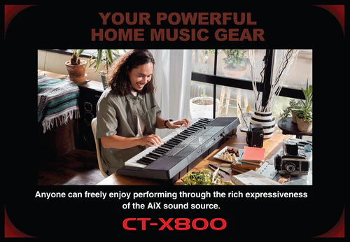 Casio CTX800 61 Key Portable Keyboard