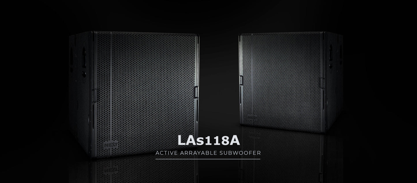 Next Pro Audio - LA Series - LA122A 2X2 Stacked Array System